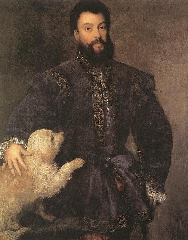 TIZIANO Vecellio Federigo Gonzaga, Duke of Mantua r